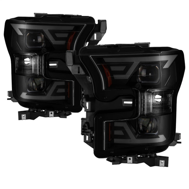 xTune 15-17 Ford F-150 DRL LED Light Bar Projector Headlights