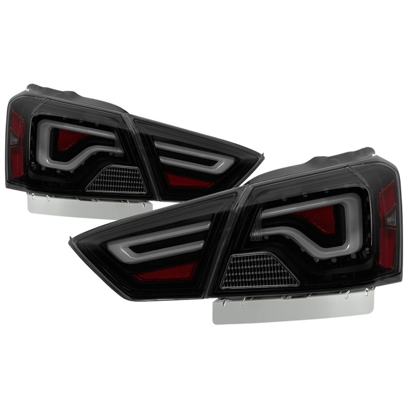 xTune 14-18 Chevy Impala (Excl 14-16 Limited) LED Tail Lights - Black Smoke  (ALT-JH-CIM14-LBLED-BSM)