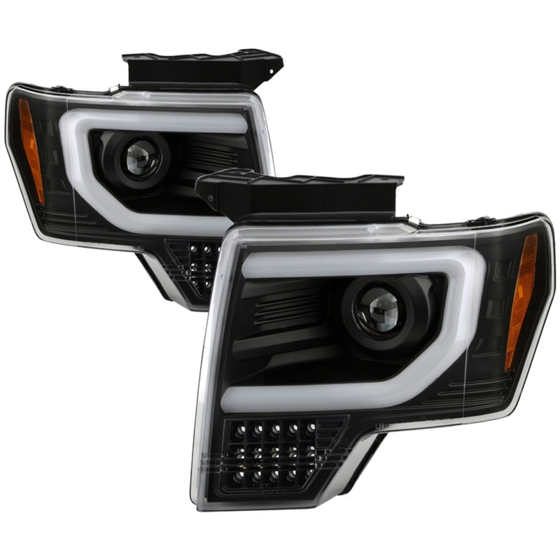 Spyder Ford F150 09-14 Halogen Light Bar Projector Headlights
