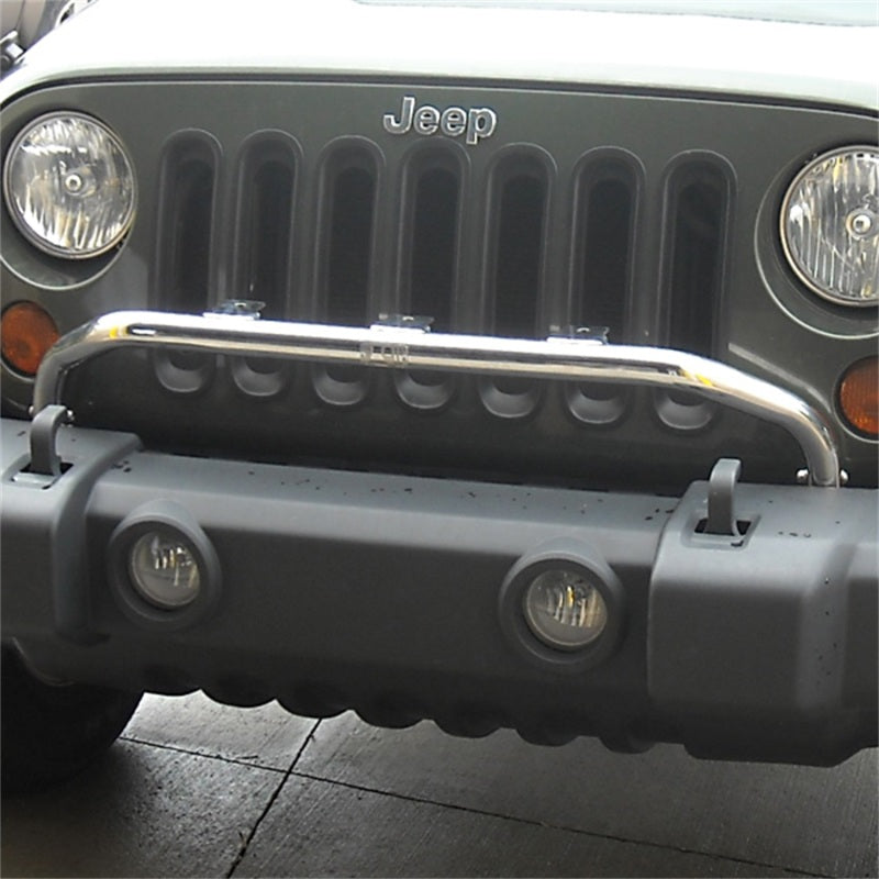 Rugged Ridge 07-18 Jeep Wrangler JK Stainless Steel Bumper Mounted Lig –  ESP Truck Accessories