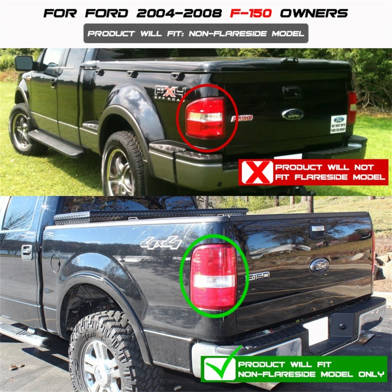 Spyder Ford F150 side 04-08 (Not Fit Heritage & SVT)LED Tail