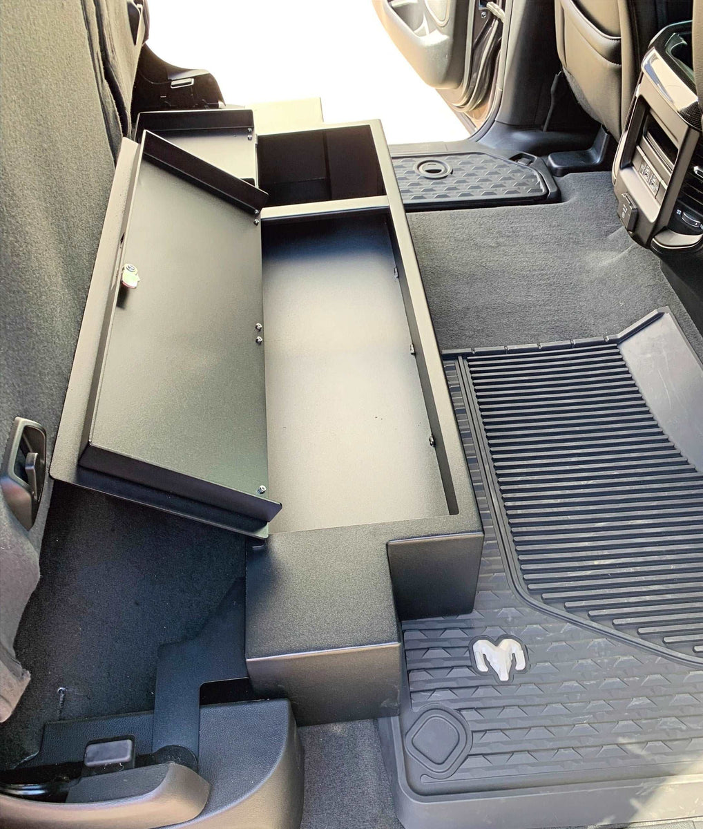 2019-2024 RAM 1500 Crew Cab and TRX Under Seat Lockable Storage – ESP ...