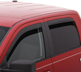 AVS Dodge RAM 1500 Crew Cab Ventvisor Low Profile In-Channel Deflectors 4pc - Smoke