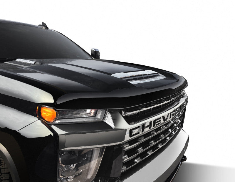 AVS Chevrolet Silverado 2500 HD Bugflector Medium Profile Hood Shield - Smoke