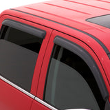 AVS Toyota Tacoma Double Cab Ventvisor Outside Mount Window Deflectors 4pc - Smoke