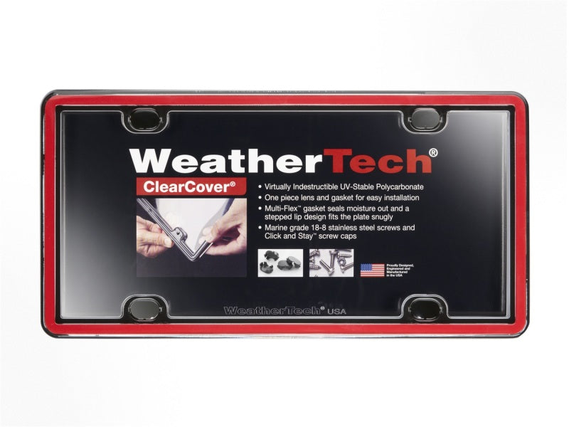 WeatherTech ClearCover Frame Kit - Red