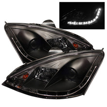 Load image into Gallery viewer, Spyder Ford Focus 00-04 Projector Headlights (Do Not Fit SVT Model)- DRL Blk PRO-YD-FF00-DRL-BK