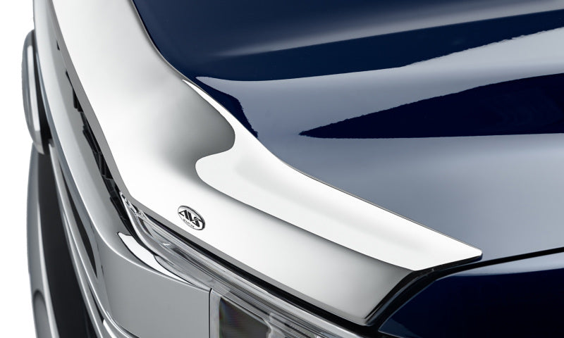 AVS Ford F-150 (Excl. Tremor/Raptor) Aeroskin Low Profile Hood Shield - Chrome