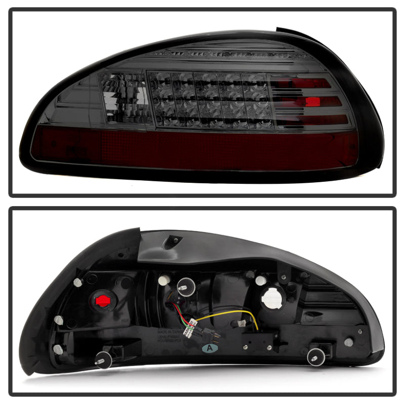 Spyder Pontiac Grand Prix 97-03 LED Tail Lights Smoke ALT-YD-PGP97-LED-SM