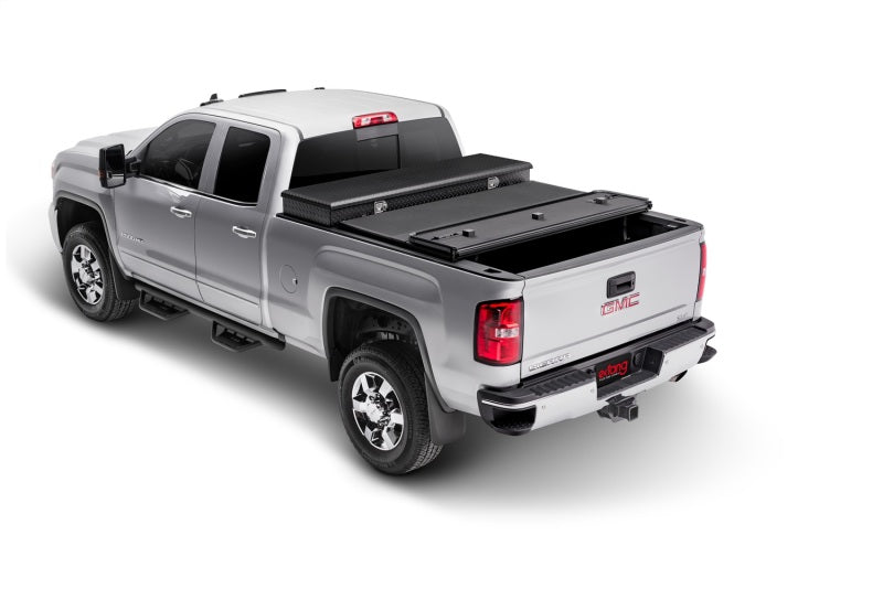 Extang Chevy/GMC Silv/Sierra (8ft) / 14 2500HD/3500HD (w/o Track Sys) Solid Fold 2.0 Toolbox