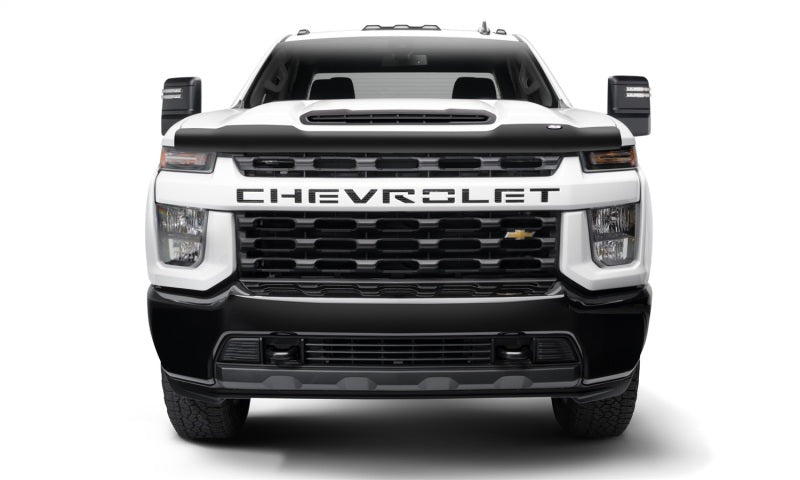 AVS Chevrolet Silverado 2500 HD Bugflector Medium Profile Hood Shield - Smoke