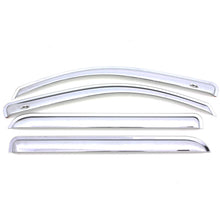 Load image into Gallery viewer, AVS Toyota Tundra Crewmax Ventvisor Outside Mount Front &amp; Rear Window Deflectors 4pc - Chrome