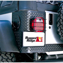 Load image into Gallery viewer, Rugged Ridge 76-06 Jeep CJ / Jeep Wrangler Black Euro Tail Light Guards