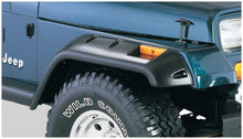 Load image into Gallery viewer, Bushwacker 87-95 Jeep Wrangler Cutout Style Flares 2pc Cutting Optional Not Renegade - Black