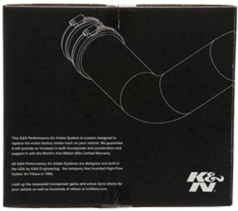 K&N Jeep Wrangler V6-3.6L High Flow Performance Intake Kit (CARB Approved)