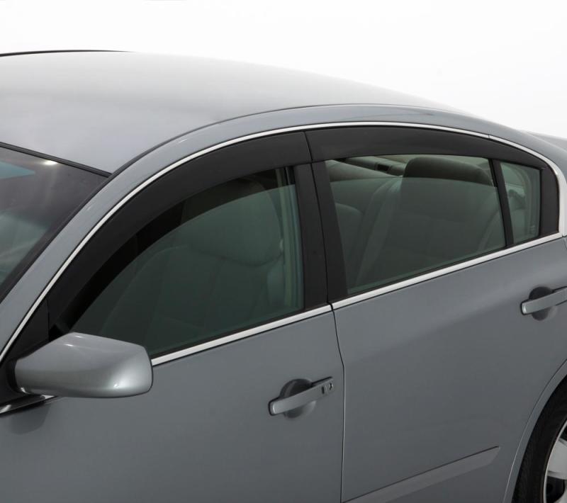 AVS Ford Fusion Ventvisor Low Profile Deflectors 4pc - Smoke