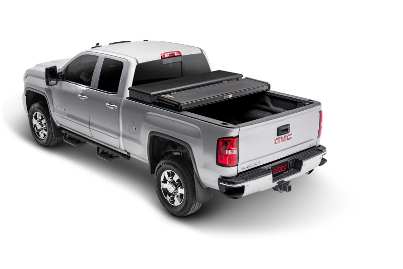 Extang Chevy/GMC Silv/Sierra (8ft) / 14 2500HD/3500HD (w/o Track Sys) Solid Fold 2.0 Toolbox