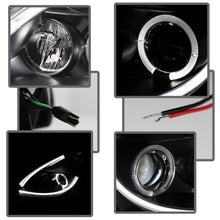 Load image into Gallery viewer, Spyder Nissan Altima 4Dr 10-12 Projector Headlights Light DRL LED Halo Blk PRO-YD-NA104D-LTDRL-BK