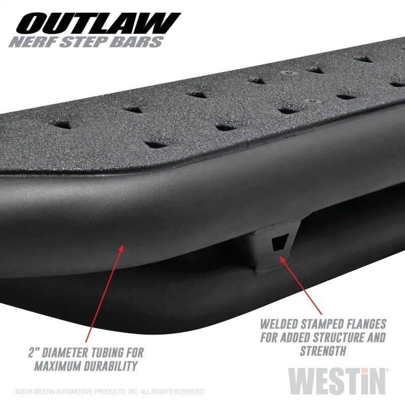 Westin 09+ Dodge RAM 1500 Crew Cab Outlaw Nerf Step Bars – ESP Truck  Accessories