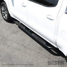 Load image into Gallery viewer, Westin 2019 Chevrolet Silverado/Sierra 1500 Crew Cab Platinum 4 Oval Nerf Step Bars - Black