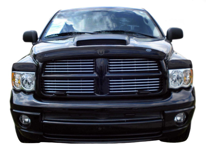 AVS Dodge RAM 2500 Bugflector Deluxe 3pc Medium Profile Hood Shield - Smoke