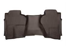 Load image into Gallery viewer, WeatherTech 2014+ Chevy Silverado Rear FloorLiner - Cocoa (Only Fits Double Cab / 1500 Models)