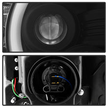 Load image into Gallery viewer, Spyder GMC Sierra 14-16 Projector Headlights Light Bar DRL Blk PRO-YD-GS14V2-LBDRL-BK