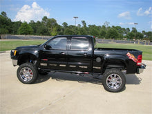Load image into Gallery viewer, N-Fab Nerf Step 07-13 Chevy-GMC 1500 Crew Cab 5.7ft Bed - Gloss Black - Bed Access - 3in