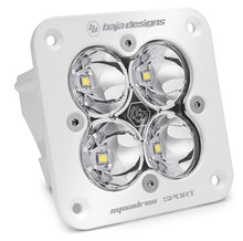 Load image into Gallery viewer, Baja Designs Squadron Spot Pattern White Sport Flush Mount LED Light Pod - Clear