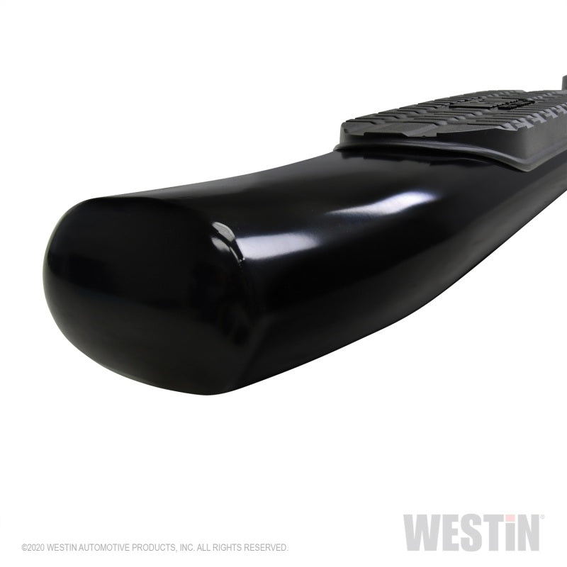Westin 2020 Chevy Silverado 2500/3500 Crew Cab (6.5ft Bed) PRO TRAXX Oval W2W Nerf Step Bars - Black