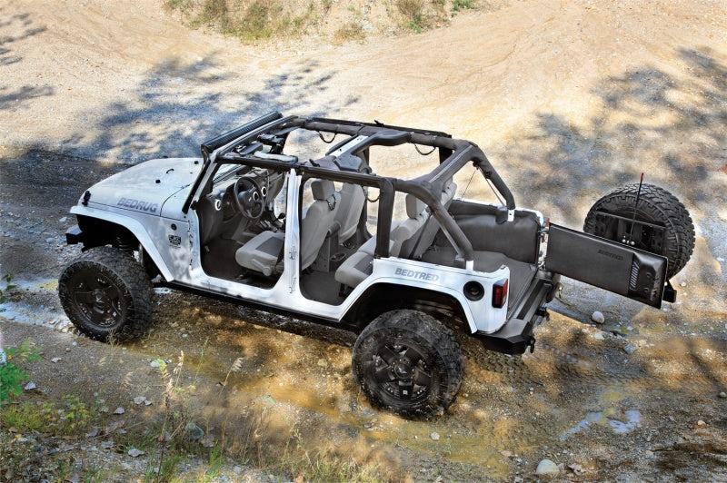 BedRug 11-18 Jeep JK Unlimited 4Dr Rear 5pc BedTred Cargo Kit (Incl Tailgate & Tub Liner)