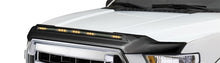 Load image into Gallery viewer, AVS 2016-2018 Chevy Silverado 1500 Aeroskin Low Profile Hood Shield w/ Lights - Black