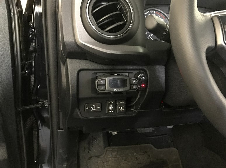 Installation kit for Prodigy P3 Brake Controller on a 2016-2019 Toyota Tacoma