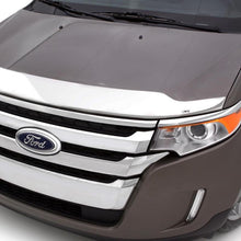 Load image into Gallery viewer, AVS 13-16 Ford Fusion (Grille Fascia Mount) Aeroskin Low Profile Hood Shield - Chrome