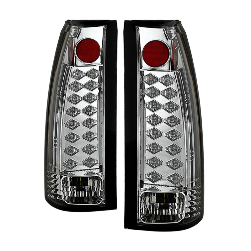 Spyder Chevy C/K Series 1500 88-98/Blazer 92-94 LED Tail Lights Chrm ALT-YD-CCK88-LED-C
