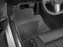 Load image into Gallery viewer, WeatherTech 14-15 BMW X5 Front Rubber Mats - Black