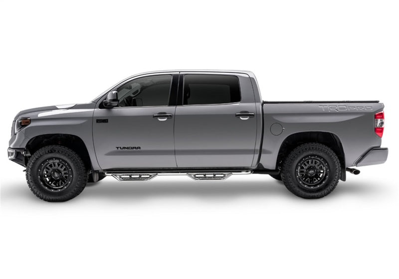 N-Fab Podium SS 16-17 Toyota Tacoma Double Cab - Polished Stainless - 3in