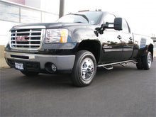 Load image into Gallery viewer, N-Fab Nerf Step 07-10 Chevy-GMC 2500/3500 Crew Cab 8ft Bed - Gloss Black - Bed Access - 3in