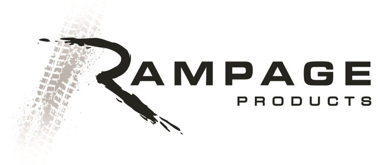Rampage 2007-2018 Jeep Wrangler(JK) Cab Cover With Door Flaps - Grey