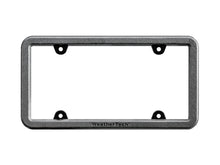 Load image into Gallery viewer, WeatherTech BumpFrame Black Satin Textured Finish License Plate Frame