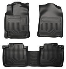 Load image into Gallery viewer, Husky Liners 2012 Toyota Camry WeatherBeater Combo Black Floor Liners