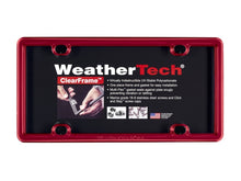 Load image into Gallery viewer, WeatherTech ClearFrame - Red