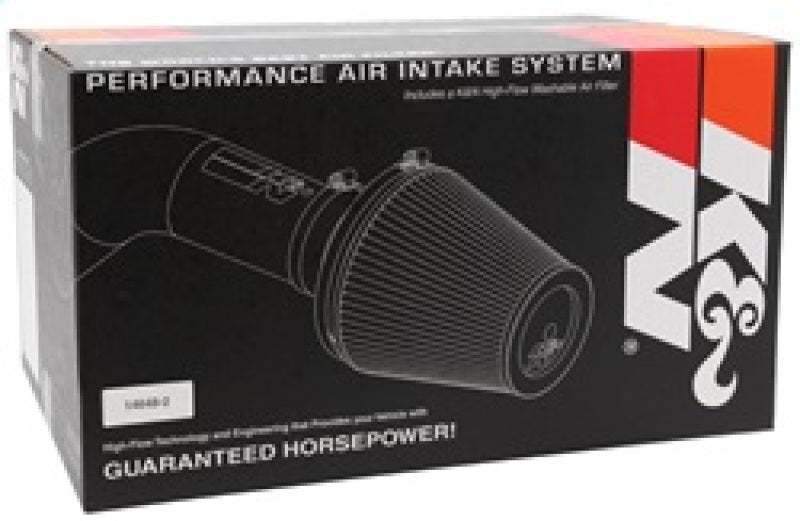 K&N Jeep Wrangler V6-3.6L High Flow Performance Intake Kit (CARB Approved)