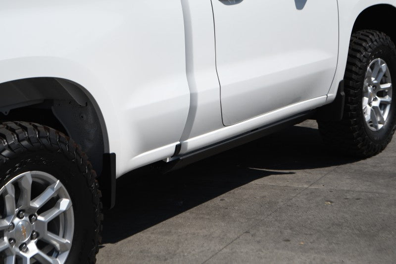 Go Rhino Chevy Silverado Standard Cab 2dr E-BOARD E1 Electric Running Board Kit-Textured Black