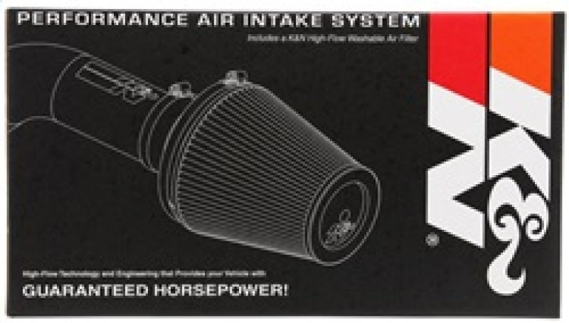 K&N Jeep Wrangler V6-3.6L High Flow Performance Intake Kit (CARB Approved)