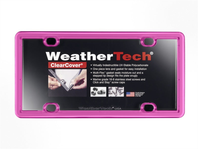 WeatherTech ClearCover - Hot Pink