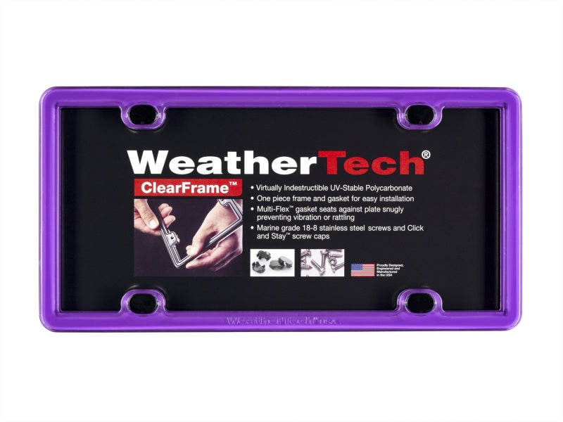 WeatherTech ClearFrame - Purple