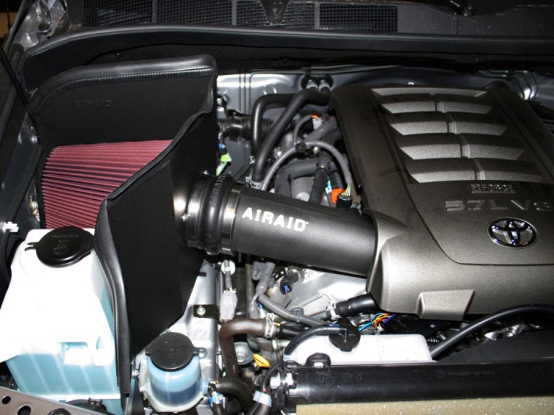 Airaid 07+ Toyota Tundra/Sequoia 4.6L/5.7L V8 CAD Intake System w/ Tube (Oiled / Red Media)